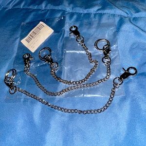 **BRAND NEW** NWT (3) pack heavy duty purse, wallet, jean chains